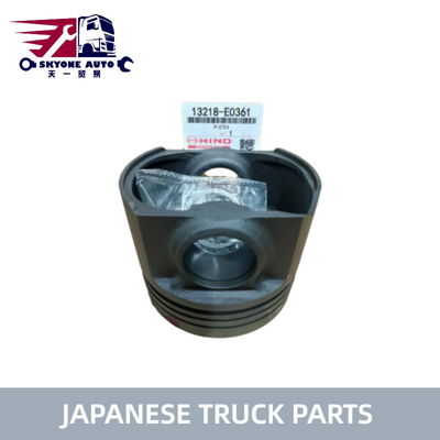 پیستون موتور قطعات کامیون ژاپنی 13218-E0361 برای کامیون HINO 500 J08E با کیفیت بالا