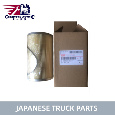 قطعات کامیون ژاپنی فیلتر روغن 1-13240132-0 1132401320 برای ISUZU FVR 6HE1 6HK1 6HH1T کامیون ISUZU TRUCK PARTS