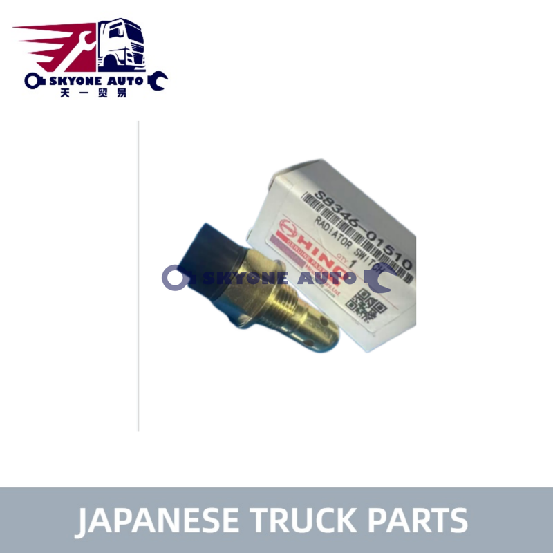 قطعات کامیون ژاپنی سنسور دمای آب S8346-01510 S834601510 برای KOBELCO/HINO 500 کامیون J08E SK200-8 SK250-8HINO قطعات موتور