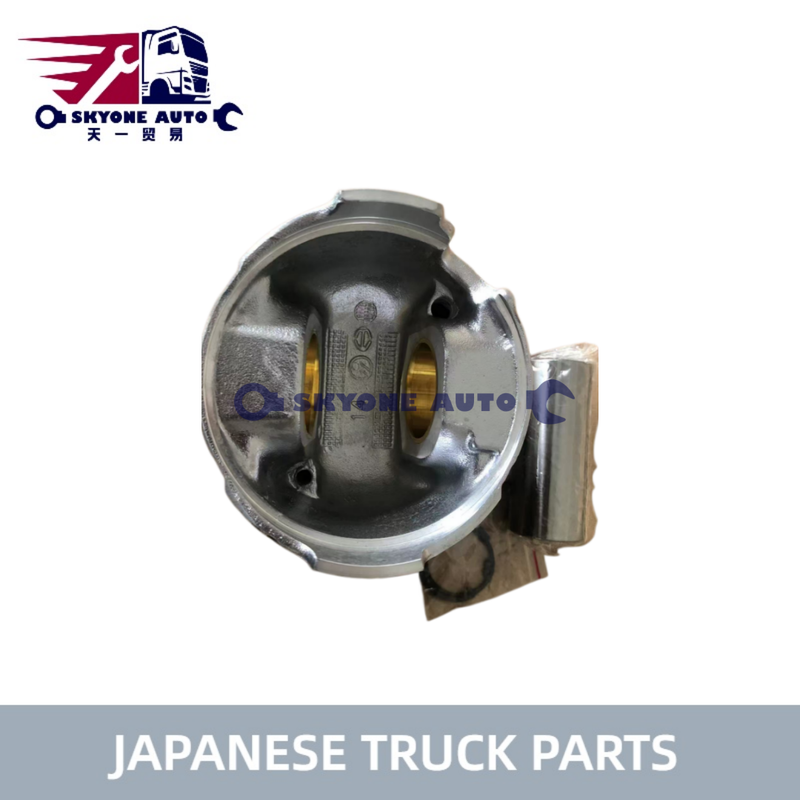 قطعات کامیون ژاپنی پیستون Assy S130A-E0101 S130AE0101 برای کامیون HINO 500 J08E J05E KOBELCO/SK200-8 SK350-8 قطعات موتور HINO