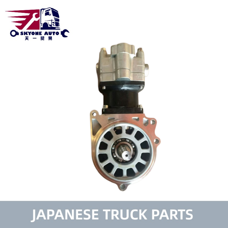 قطعات کامیون ژاپنی HNTC برند 8-97431826-0 پمپ کمپرسور هوا Assy برای کامیون ISUZU 6UZ1